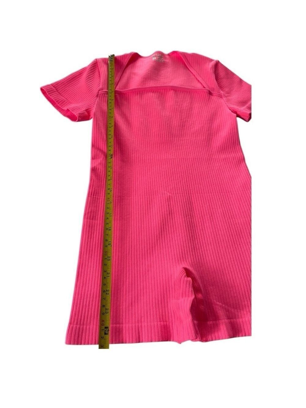 New Short Sleeve Square Neck Rompers - Picture 3 of 7